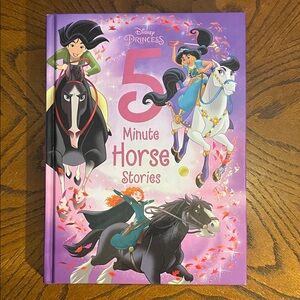 Disney kids book | Disney Princess 5 Minute Horse Stories